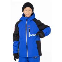 Boys Exploration Insulated Jacket - Electric Blue Colorblock