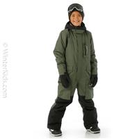 Youth Utsjoki Reimatec Ski Suit - Thyme Green -                                                                                                                                                       