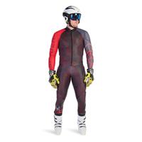 Boys Performance GS Race Suit - Ebony Volcano