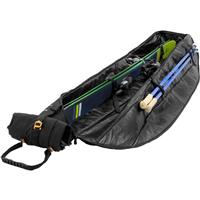 Kantaja Single Ski Roller Bag - Black / Gold