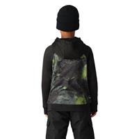 Boys Bonded Fleece Pullover Hoody - Lime Hemisphere