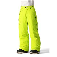 Boys Infinity Cargo Insulated Pants - Lime