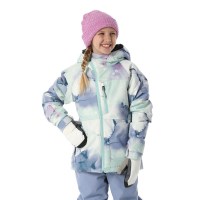 Girls Hydra Insulated Jacket - Seaglass Ink