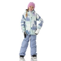 Girls Hydra Insulated Jacket - Seaglass Ink