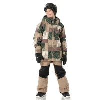 Kids' Hillslope 2L Jacket - Patchwork