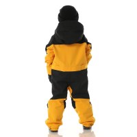 Toddlers' 2L One Piece - True Black / Goldenrod