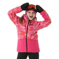 Juniors’ Stellar Ski Jacket - Dragon Fruit