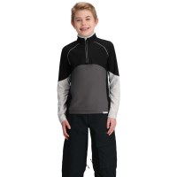 Teen Banff 1/4 Zip - Black