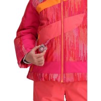 Girl's Carina Jacket - Digi Rain