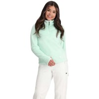 Teen Furry Fleece Top - Winter Mint