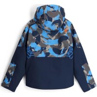 Boy's Challenger Jacket - Camouflage Aether Blue