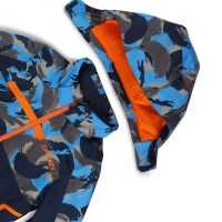 Boy's Challenger Jacket - Camouflage Aether Blue