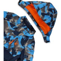 Boy's Impulse Synthetic Down Jacket - Camouflage Aether Blue