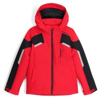 Boy's Leader Jacket - Spyder Red