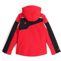 Boy's Leader Jacket - Spyder Red