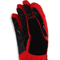 Boy's Overweb Gloves - Spyder Red