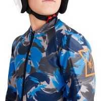 Boy's Performance GS Race Suit - Camouflage Aether Blue