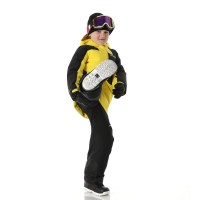 Boy's Slash Jacket - Acid Yellow