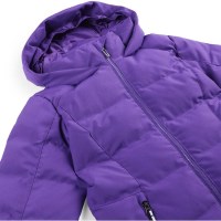 Girl's Zadie Synthetic Down Jacket - Purple Flash