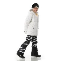 Girl's Zadie Synthetic Down Jacket - White