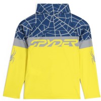 Little Boy's Bug 1/2 Zip - Acid Yellow