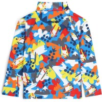 Little Boy's Glacial 1/2 Zip - Yeti Camo Aether Blue