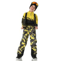 Little Boy's Incline 1/2 Zip - Acid Yellow