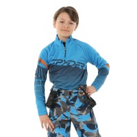 Little Boy's Incline 1/2 Zip - Aether Blue