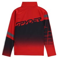 Little Boy's Incline 1/2 Zip - Spyder Red