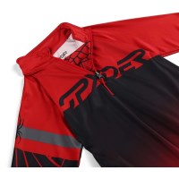 Little Boy's Incline 1/2 Zip - Spyder Red