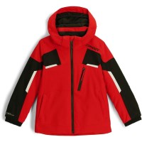 Boy's Leader Jacket - Spyder Red