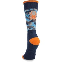 Youth Sweep Ski Socks - Camouflage Aether Blue