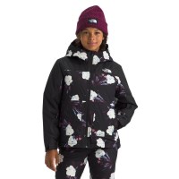 Girls' Freedom Insulated Jacket - TNF Black Winter Flowers Print