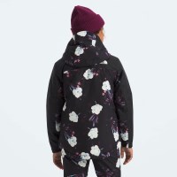 Girls' Freedom Insulated Jacket - TNF Black Winter Flowers Print