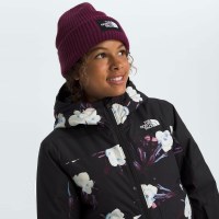 Girls' Freedom Insulated Jacket - TNF Black Winter Flowers Print