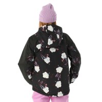 Girls' Freedom Insulated Jacket - TNF Black Winter Flowers Print