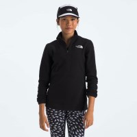 Teen Glacier 1/4 Zip Pullover - TNF Black