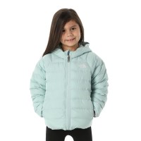 Kids' Reversible Perrito Hooded Jacket - Muted Pine