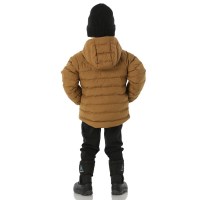 Kids' Reversible Perrito Hooded Jacket - Utility Brown