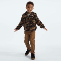 Kids' Campshire Full Zip Hoodie - TNF Black TNF Camo Small Print