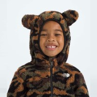 Kids' Campshire Full Zip Hoodie - TNF Black TNF Camo Small Print