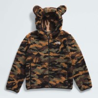 Kids' Campshire Full Zip Hoodie - TNF Black TNF Camo Small Print