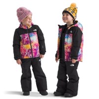 Kids' Freedom Insulated Jacket - Radiant Poppy Blowing Wind Print