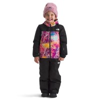 Kids' Freedom Insulated Jacket - Radiant Poppy Blowing Wind Print