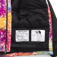 Kids' Freedom Insulated Jacket - Radiant Poppy Blowing Wind Print