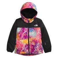 Kids' Freedom Insulated Jacket - Radiant Poppy Blowing Wind Print