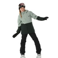 Girl's Sass'N'Fras Insulated Jacket - Agave