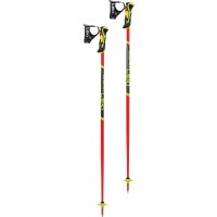 Junior WCR Lite SL 3D Race Ski Poles - Red