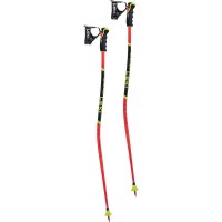 Junior WCR Lite GS 3D Race Ski Poles - Red