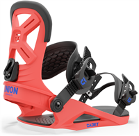 Youth Cadet Snowboard Bindings - Red